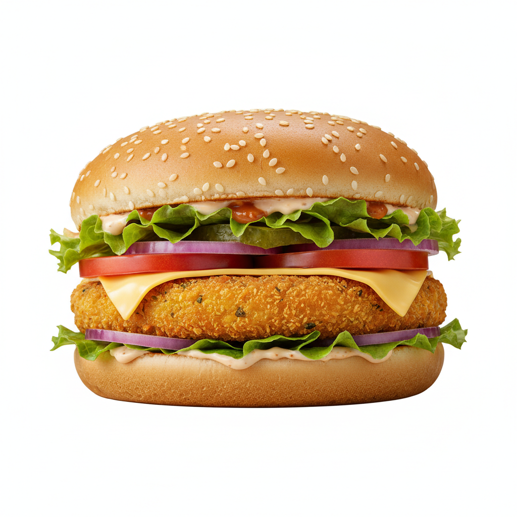 Jumbo Classic Veg Crispy Burger