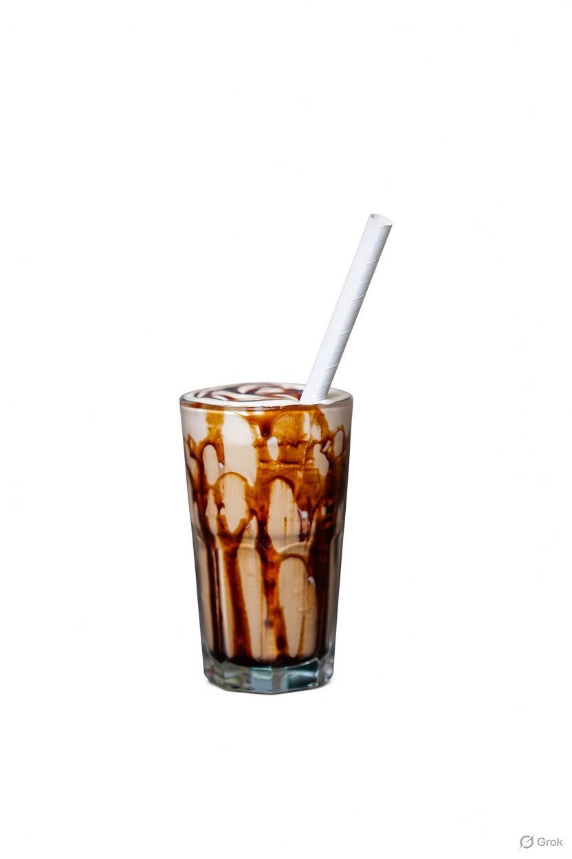 Chocolate milk shake